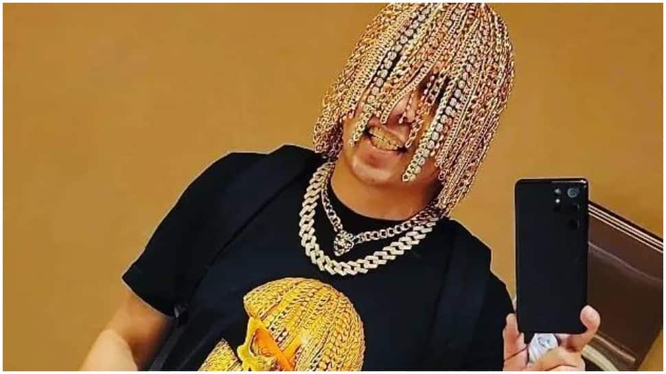 Bizarre! Mexican rapper gets golden chains implanted to his scalp, gets internet buzzing