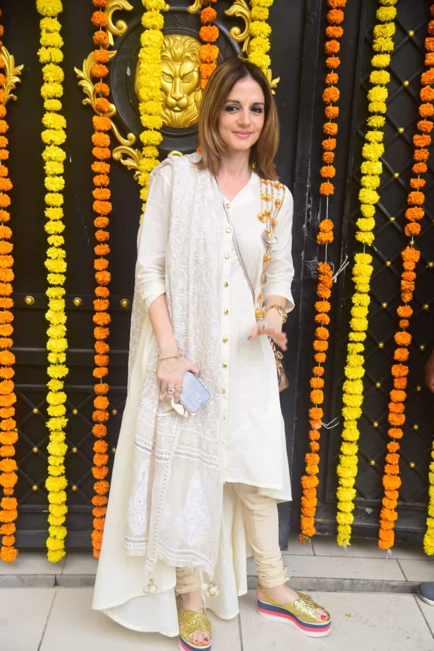 Sussanne Khan looked gorgeous in white
