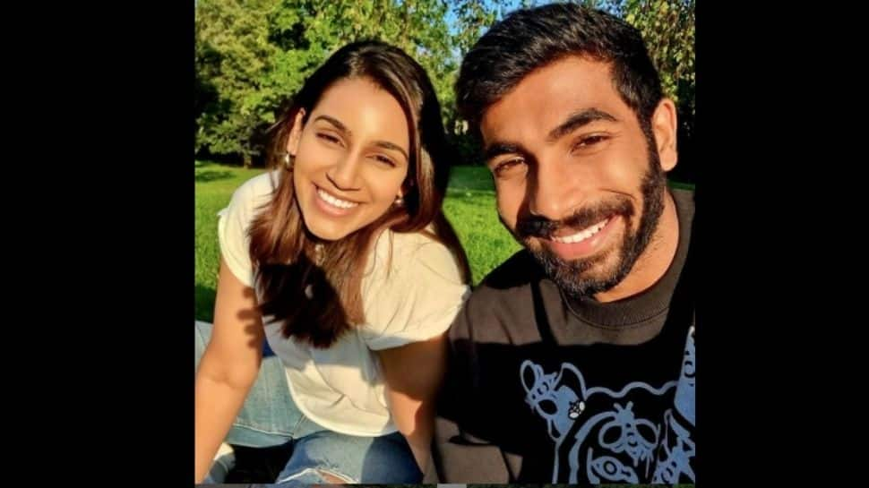 Sanjana Ganesan and Jasprit Bumrah enjoy quarantine by the ocean ahead of IPL 2021 resumption