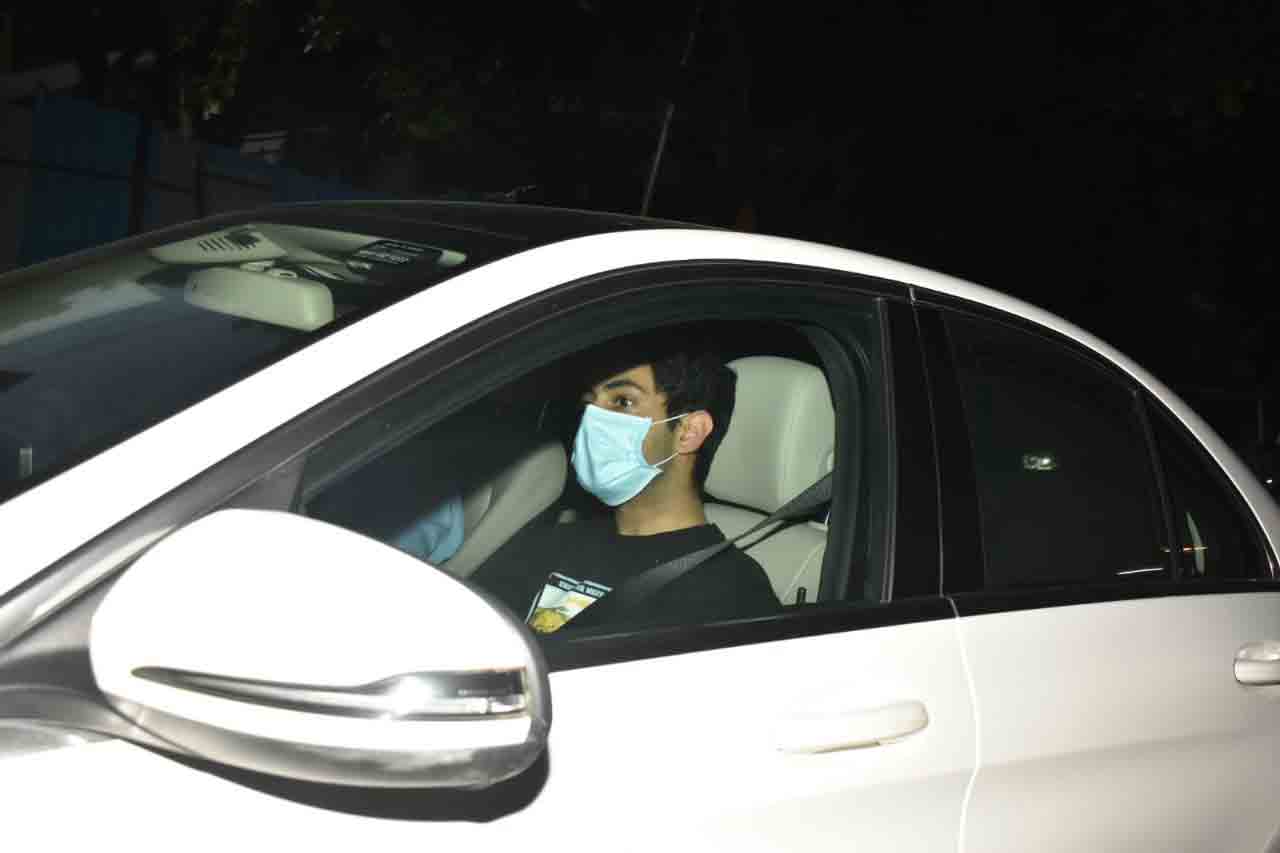 Agastya Nanda seen leaving Zoya Akhtar's office