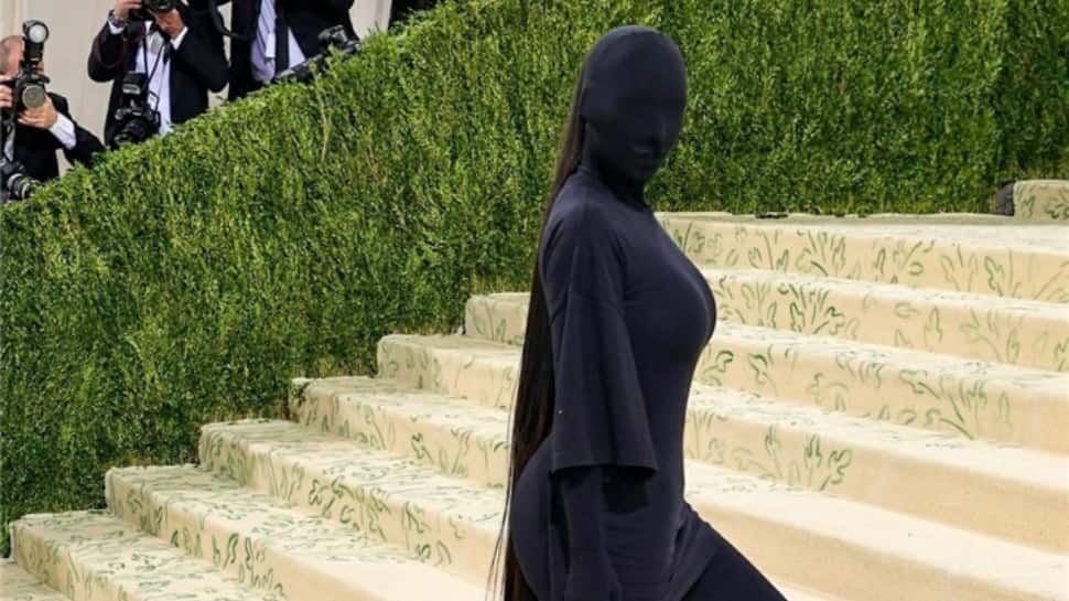 Met Gala 2021: Kim Kardashian&#039;s black faceless full-body suit has a Kanye West connect