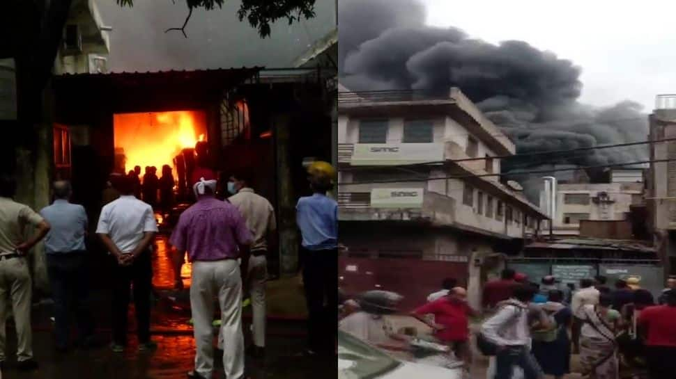 Fire breaks out in factory in Delhi’s Mayapuri area, 17 fire tenders rushed to spot