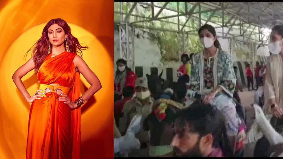 Shilpa Shetty visits Mata Vaishno Devi shrine for blessings as Mumbai police files 1500-page chargesheet against Raj Kundra