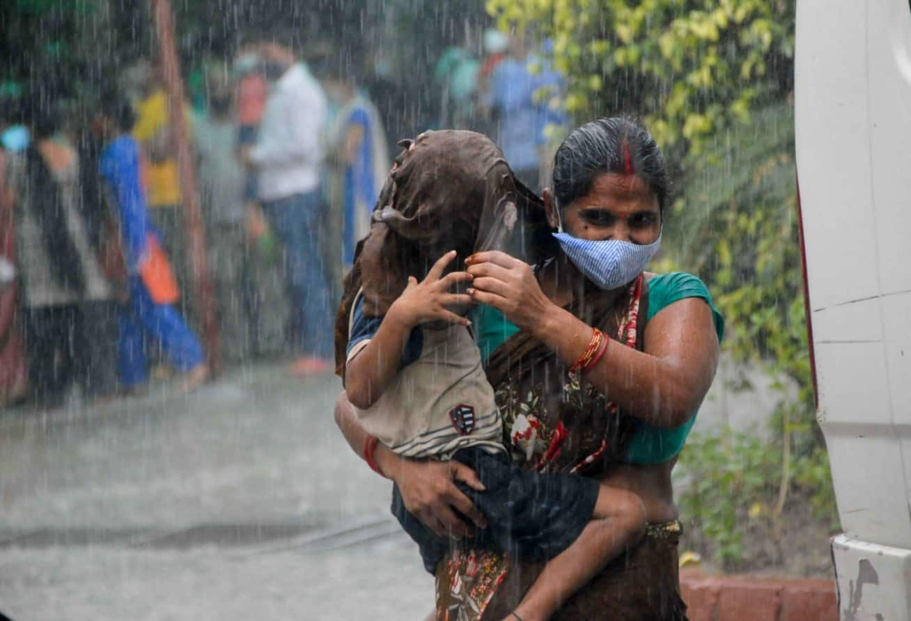 Widespread rainfall activity over Rajasthan and Gujarat 