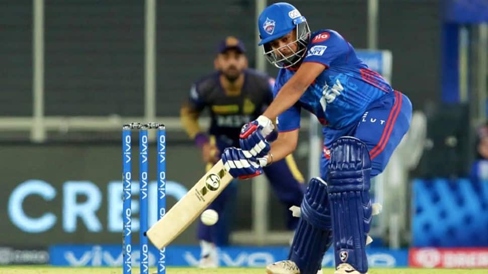 Delhi Capitals opener Prithvi Shaw was in scintillating form as he smashed six fours in an over off young Kolkata Knight Riders paceman Shivam Mavi. (Photo: BCCI/IPL)