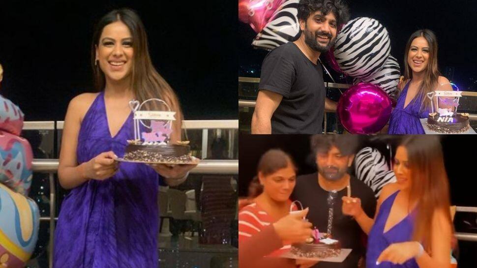 Inside Nia Sharma&#039;s fancy birthday celebrations filled with cake, balloons! - Pics