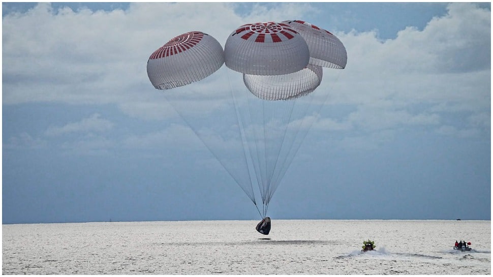 SpaceX's historic all-civilian crew return to Earth safely - Watch