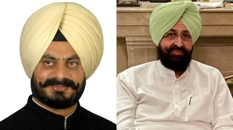 Kuljit Singh Nagra (L) and Partap Singh Bajwa