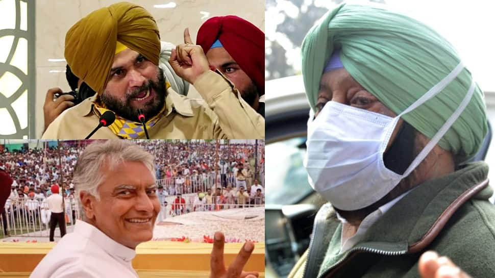 Navjot Singh Sidhu, Sunil Jakhar, Sukhjinder Singh Randhawa are said to be the frontrunners