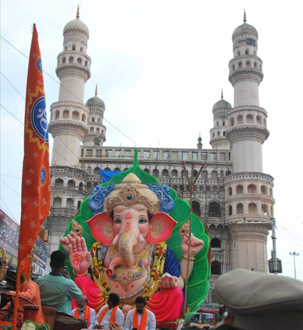 What Ganpati Visarjan traditionally means