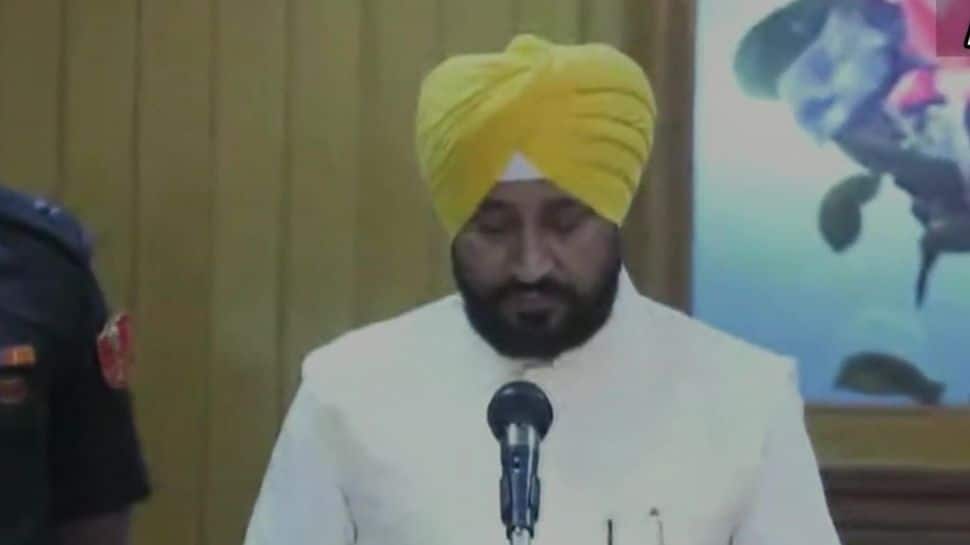 Charanjit Singh Channi takes oath as Punjab CM, Rahul Gandhi attends the ceremony