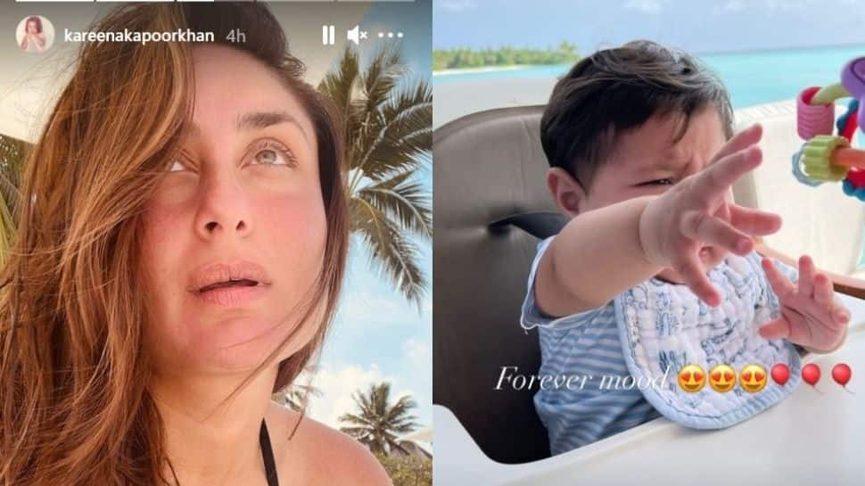 Kareena Kapoor shares fresh photos from family vacay, son Jehangir Ali Khan reflects his ‘forever mood’