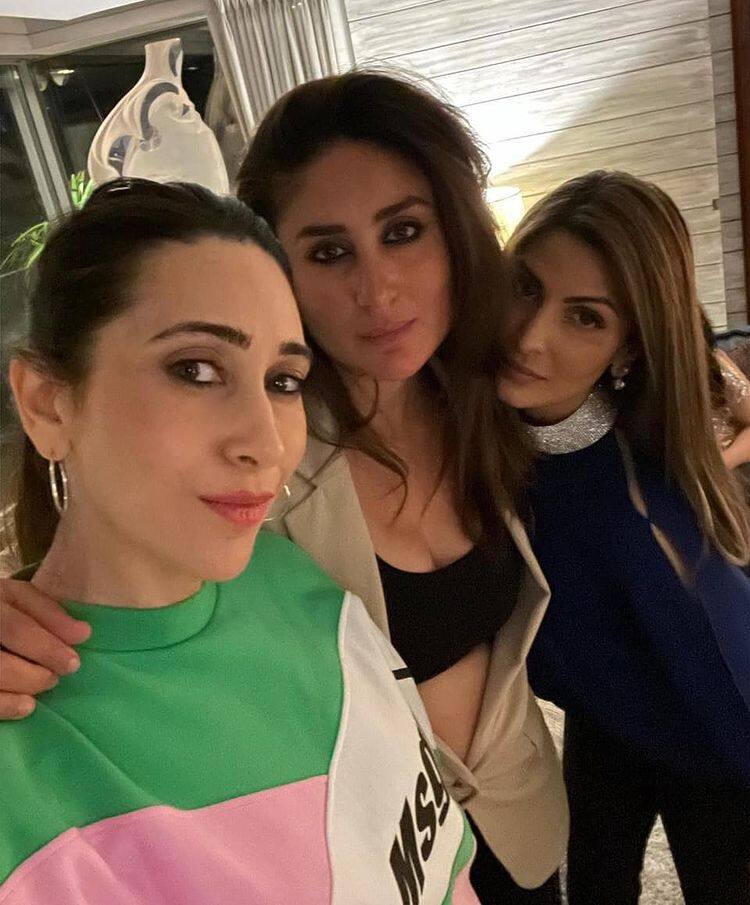 Kareena parties with Karisma and cousin Riddhima Kapoor Sahani