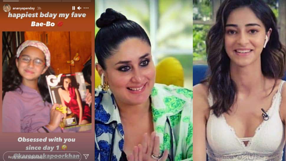 Ananya Panday wishes Kareena Kapoor Happy Birthday