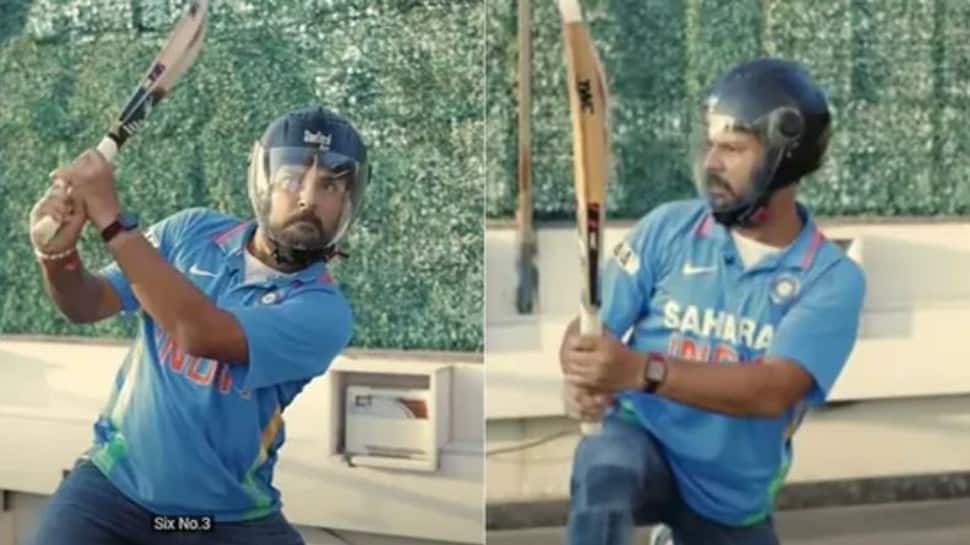 Yuvraj Singh re-enacts fight with Andrew Flintoff, 6 sixes in Stuart Broad’s over from T20 World Cup on his terrace, video goes viral – WATCH