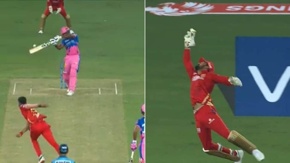 IPL 2021: PBKS skipper KL Rahul takes one-handed stunner to dismiss RR ...