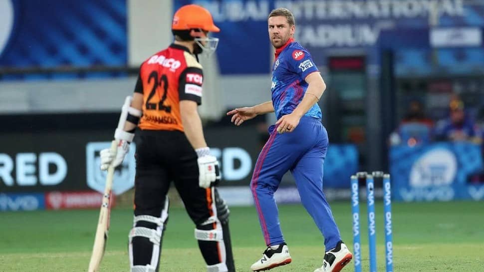 Anrich Nortje delivers fastest ball 8 times in IPL 2021 tie, Aakash Chopra says, ‘Over-speeding pe challan kato’