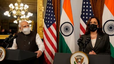 PM Modi-US Vice President Kamala Harris' first formal meeting
