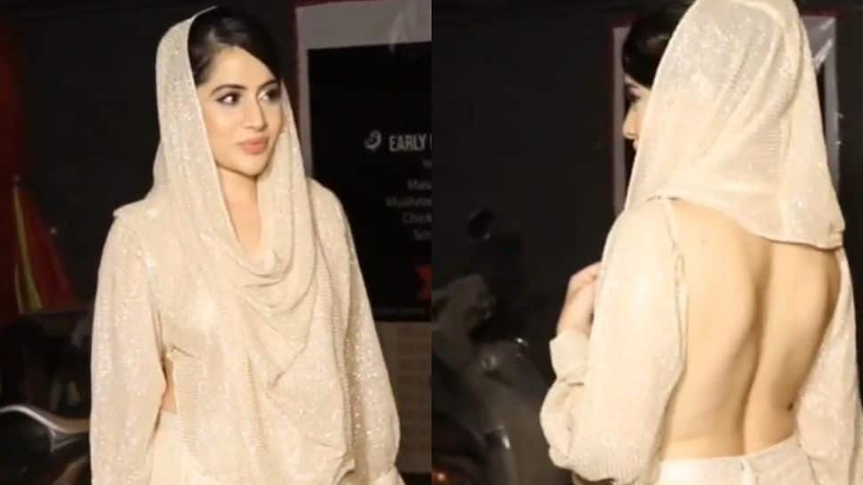 Bigg Boss OTT&#039;s Urfi Javed trolled for backless dress with head veil, netizens say &#039;Indian Met Gala&#039;!