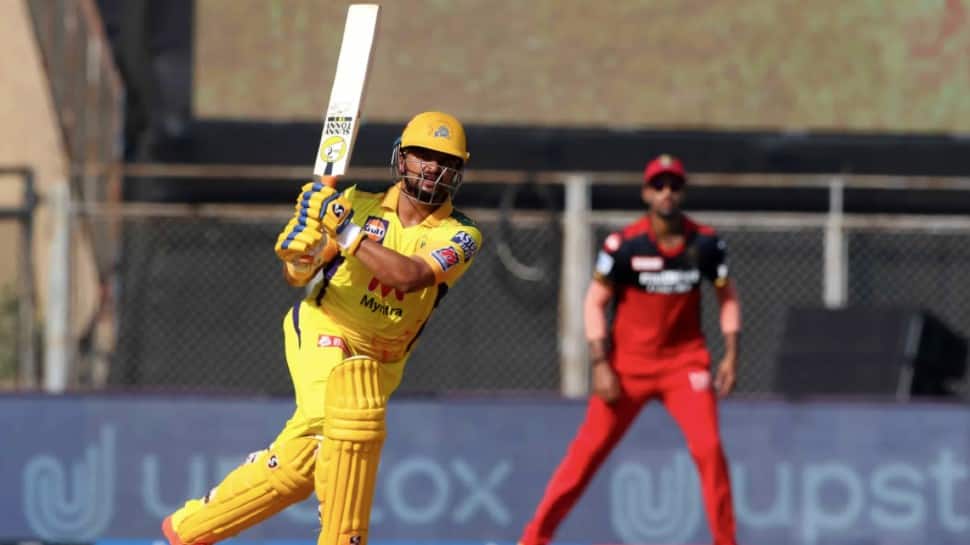 CSK's Suresh Raina is five runs away from becoming the third player to complete 5,500 runs in IPL. (Photo: BCCI/IPL)