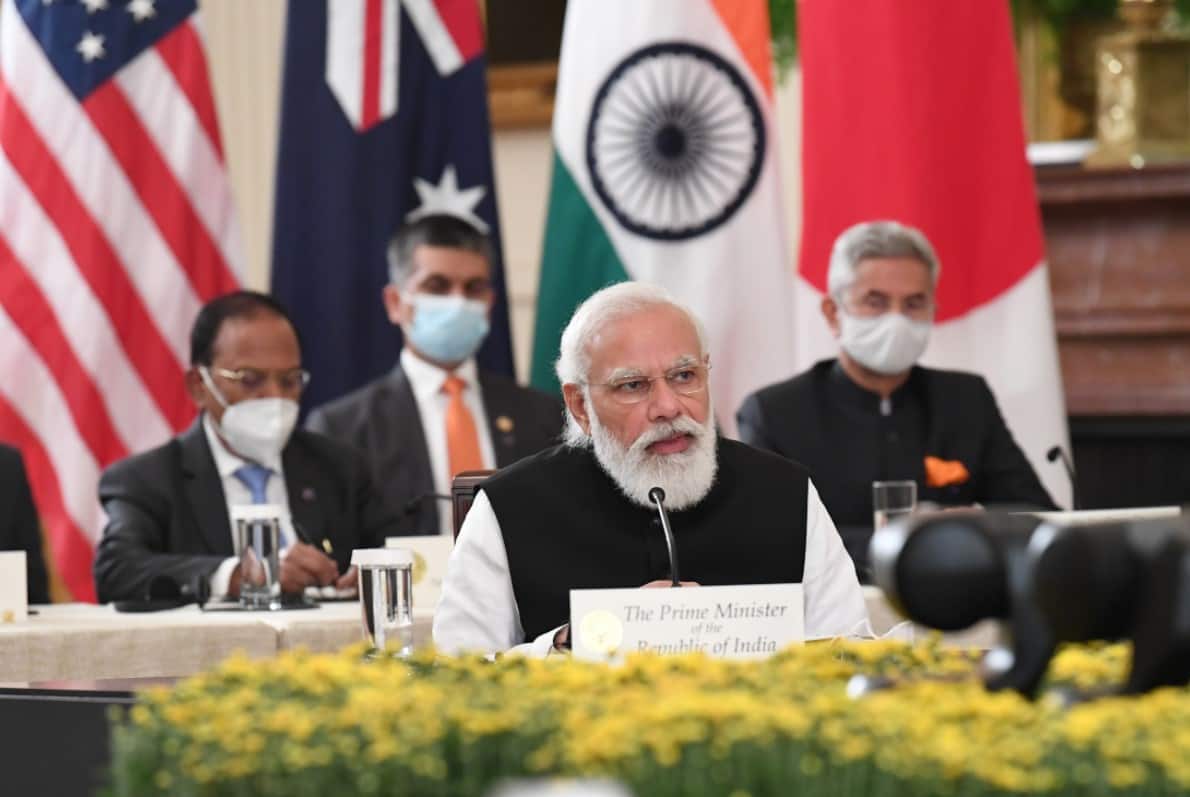 PM Narendra Modi at QUAD Summit
