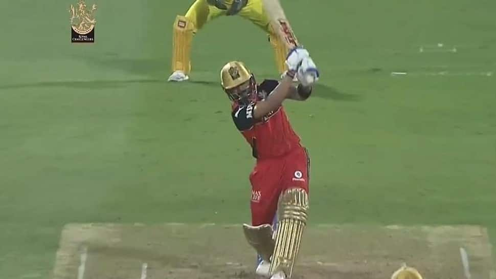 Virat Kohli's ‘no-look six’ off Shardul Thakur lands out of Sharjah Stadium during CSK vs RCB IPL 2021 clash, video goes viral - WATCH