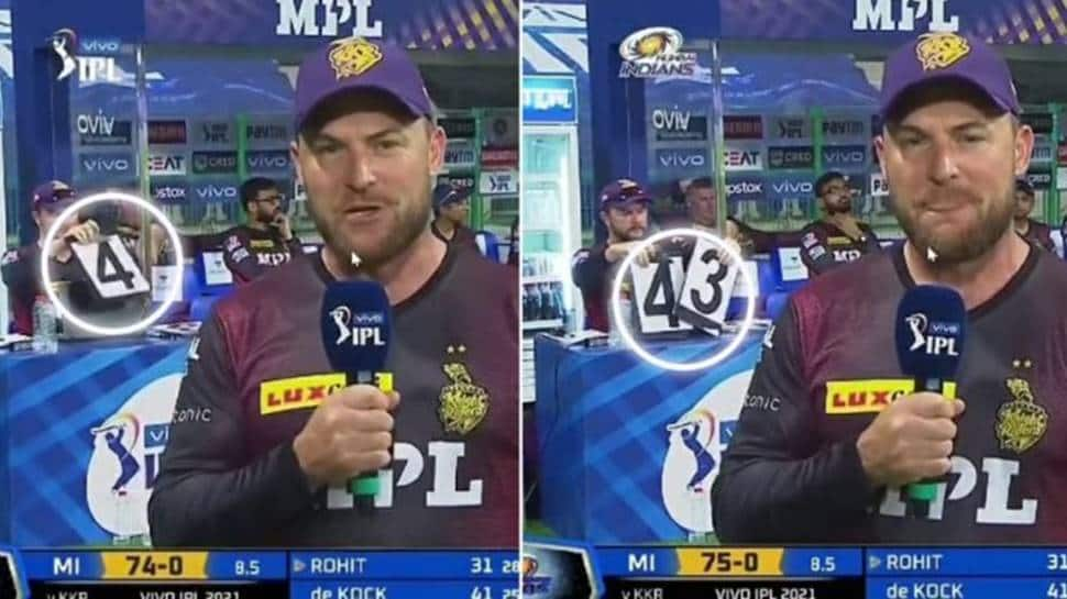 IPL 2021: KKR analyst assists skipper Morgan with code messages midway during match - WATCH