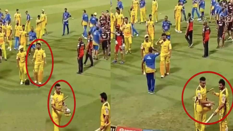 IPL 2021: &#039;Team player&#039; Robin Uthappa carries MS Dhoni and Suresh Raina&#039;s bat after match, video goes viral