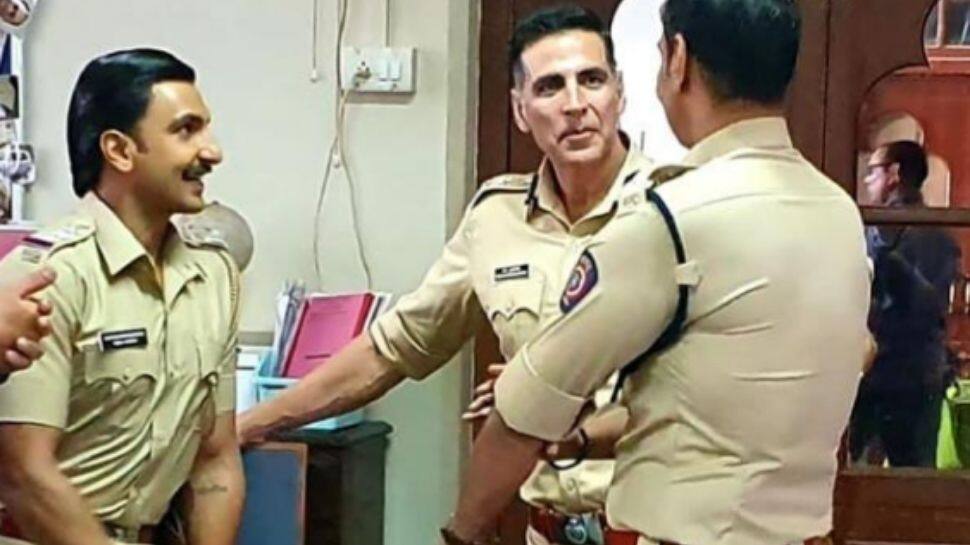 Akshay Kumar reacts to police inspector highlighting mistake in &#039;Sooryavanshi&#039; BTS pic