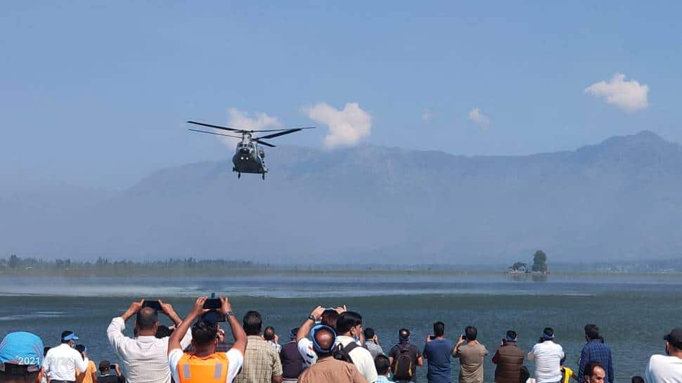 'Give wings to your dreams': IAF holds airshow under 'Azadi ka Amrit Mahotsav' at Srinagar's Dal Lake