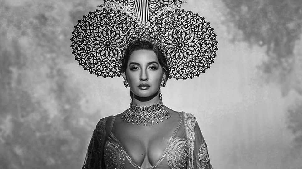 Nora Fatehi&#039;s hypnotising look as &#039;divine sorceress&#039; for Abu Jani-Sandeep Khosla is too HOT to handle - Watch
