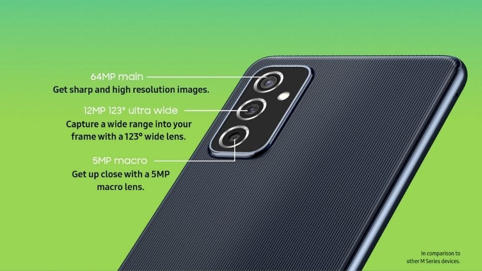 Galaxy M52 Camera