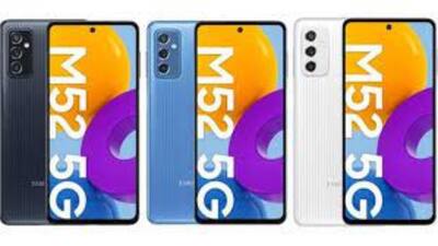  Galaxy M52 Price