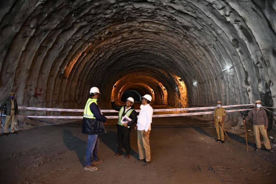 Height of Zojila tunnel from surface is 11,575 ft, while length is 14.5 km