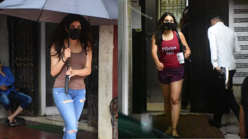 Janhvi Kapoor and Sara Ali Khan turn gym buddies, and no one's ...