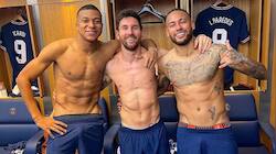 Messi, Neymar, Mbappe's shirtless photo after PSG's win over City goes viral  