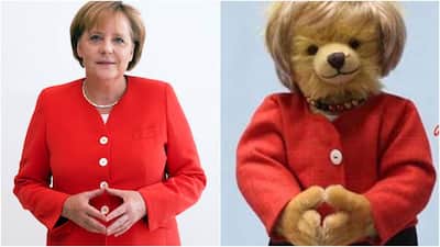 Angela Merkel commemorative teddies sell out