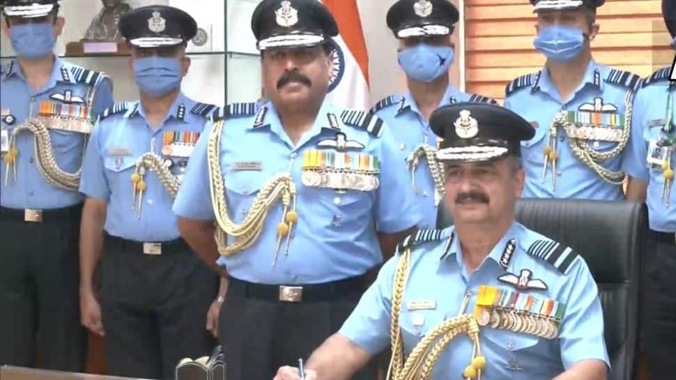 Air Chief Marshal Vivek Ram Chaudhari takes charge as new IAF chief