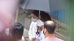 Alia, Neetu Kapoor wear matching masks as they inspect work on their new house