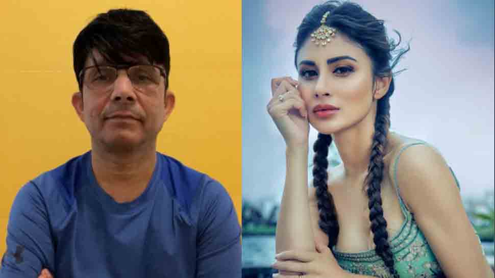 KRK trolls Mouni Roy, gets befitting reply from fan who asks him to get his wife&#039;s face changed