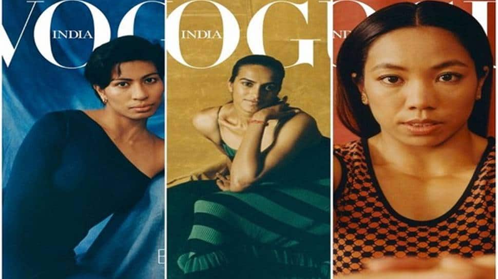 Tokyo Olympic stars Lovlina Borgohain, PV Sindhu, Mirabai Chanu feature on Vogue India cover