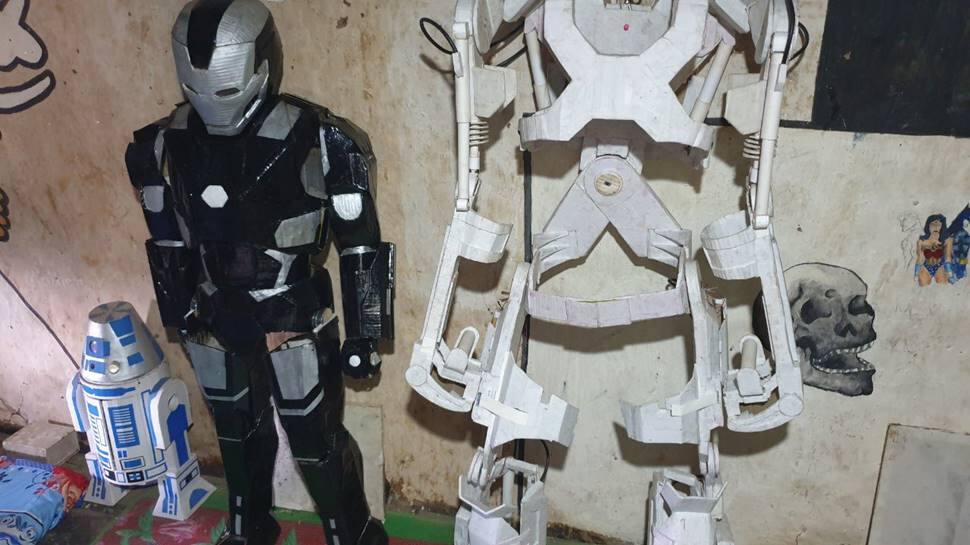 Manipur youth impresses Anand Mahindra with his Iron Man suit from scrap, here&#039;s what happened next