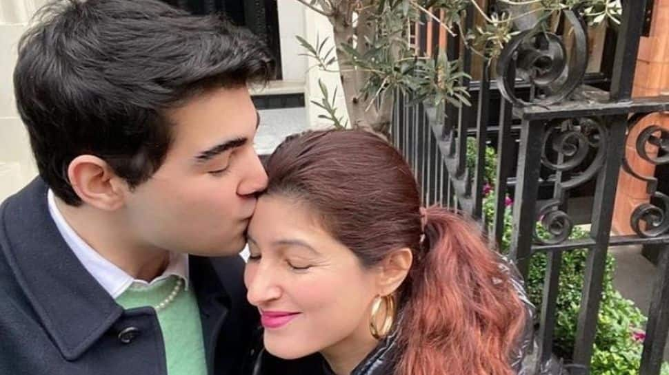 Twinkle Khanna spends Sunday morning with son Aarav, his pearl necklace grabs eyeballs! 