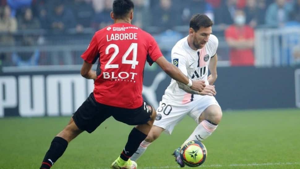Lionel Messi’s PSG slump to first loss of the season at Rennes