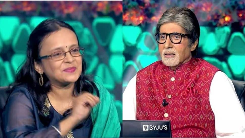 KBC contestant tells Amitabh Bachchan she&#039;s jealous of his ‘bahurani’ Aishwarya Rai, watch his response