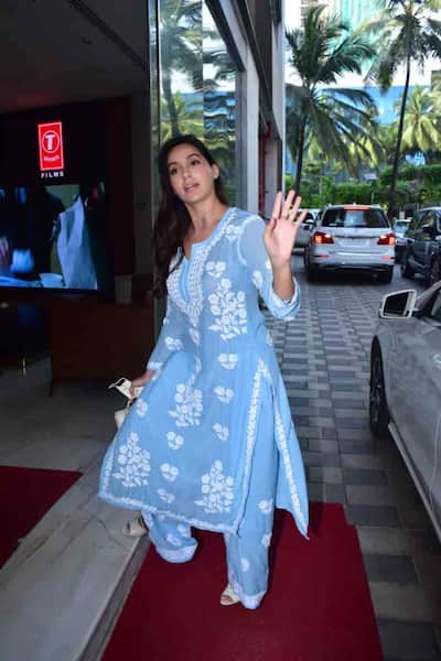 Nora Fatehi spotted outside T-series