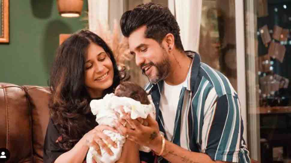 Kishwer Merchant, Suyyash Rai reveal baby son Nirvair's face in adorable video, Gauahar Khan showers love