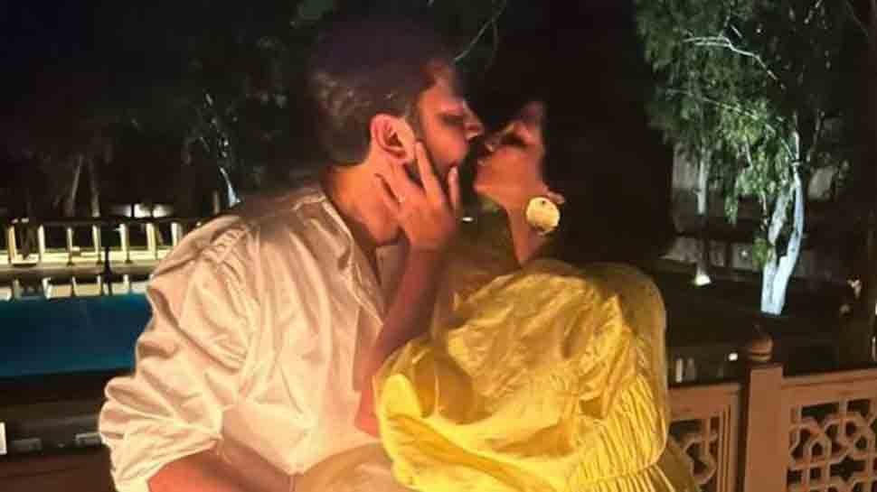 Rhea Kapoor shares steamy kiss with husband Karan Boolani on romantic dinner, see viral photo