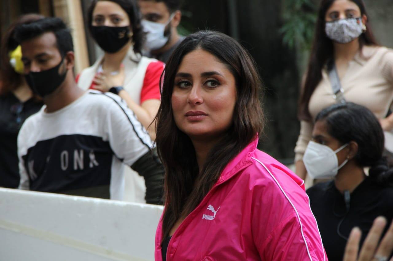 Kareena Kapoor shoot for a sports brand