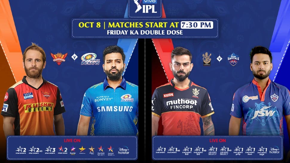 IPL 2021 to witness 4 teams in action together for first time in history as MI face SRH and DC take on RCB